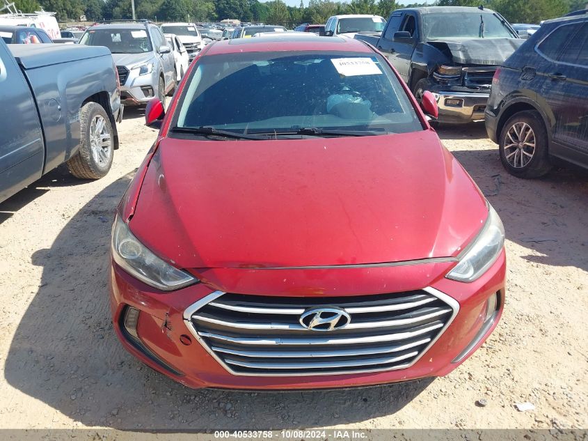 KMHD84LF4HU241173 2017 Hyundai Elantra Se/Value/Limited