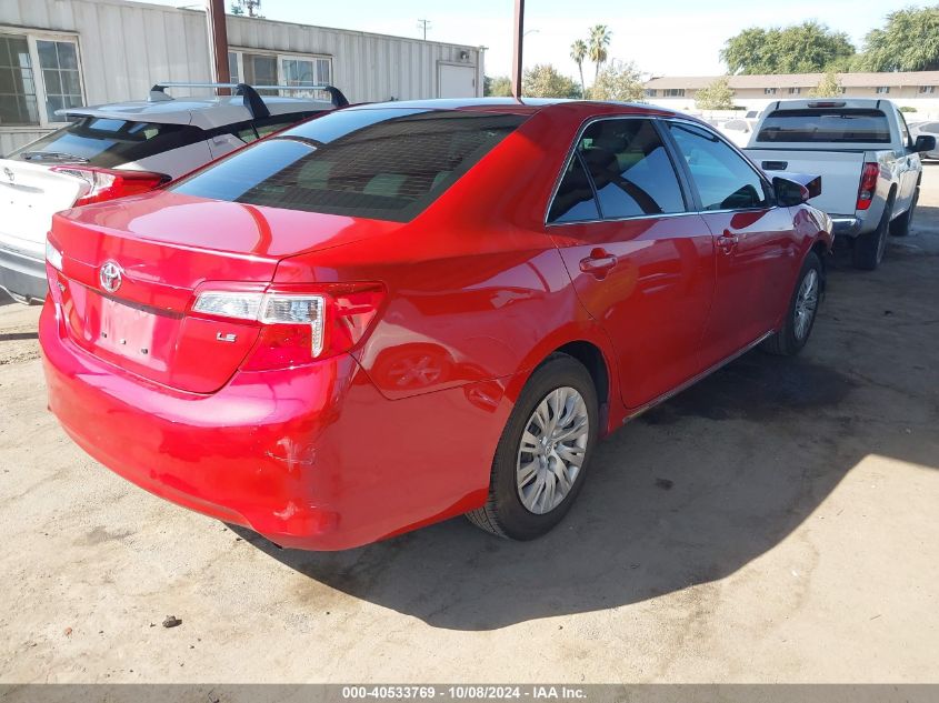 4T4BF1FK3CR200570 2012 Toyota Camry Le