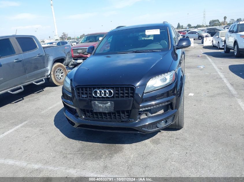 2013 Audi Q7 3.0 Tdi Premium VIN: WA1WMAFEXDD000717 Lot: 40533791