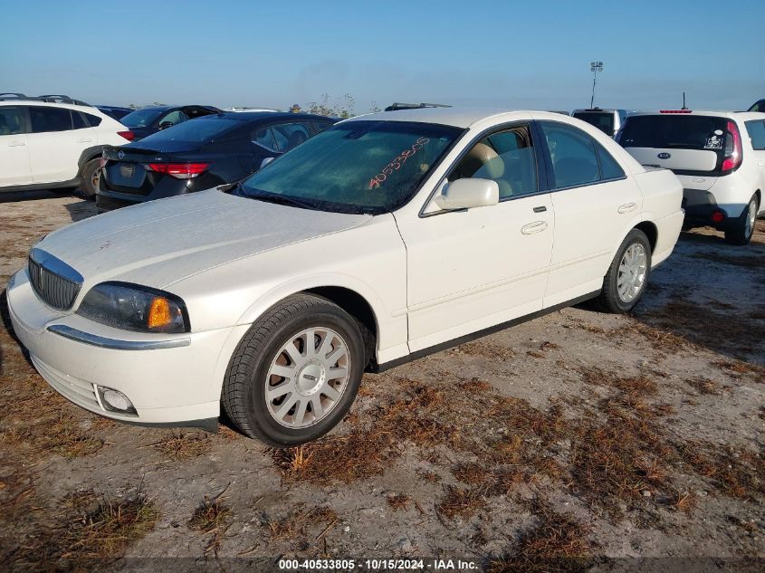 2004 Lincoln Ls V6 VIN: 1LNHM86S44Y633621 Lot: 40533805