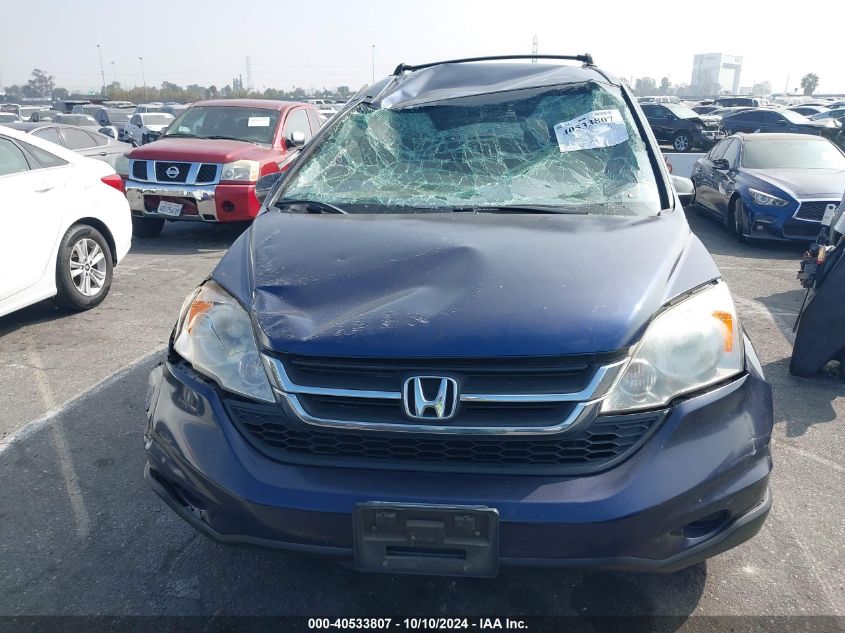 2010 Honda Cr-V Lx VIN: JHLRE3H35AC010521 Lot: 40533807