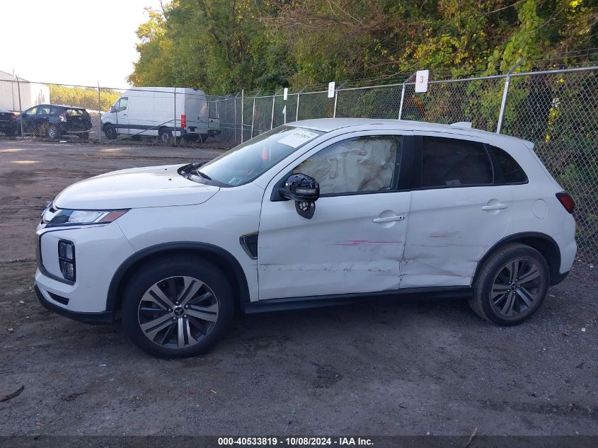 2020 Mitsubishi Outlander Sport 2.0 Se VIN: JA4AR3AUXLU019322 Lot: 40533819