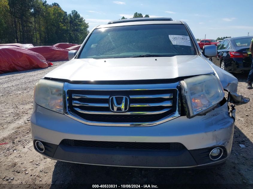 2015 Honda Pilot Ex-L VIN: 5FNYF3H52FB029917 Lot: 40533831