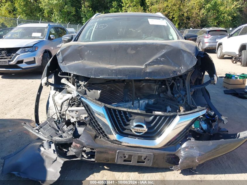 5N1AZ2MH7JN186819 2018 Nissan Murano S/Sl/Sv/Platinum