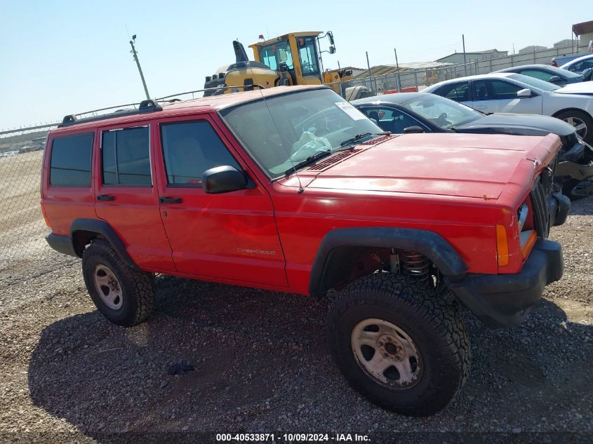 1997 Jeep Cherokee Se VIN: 1J4FJ28SXVL565185 Lot: 40533871