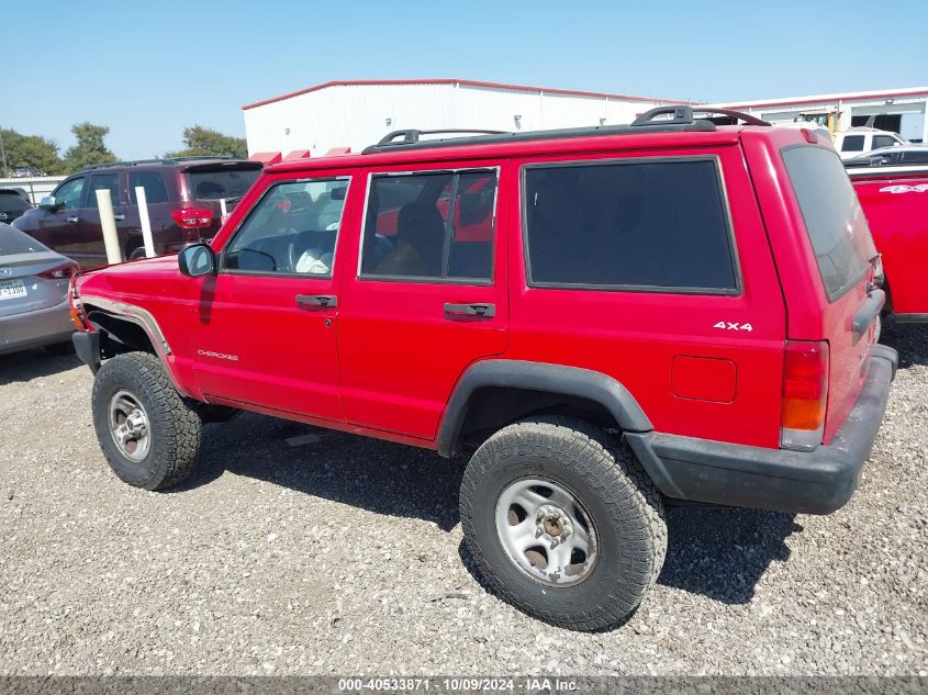 1997 Jeep Cherokee Se VIN: 1J4FJ28SXVL565185 Lot: 40533871