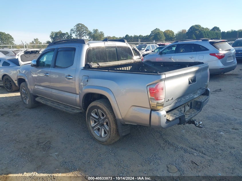 2017 TOYOTA TACOMA LIMITED - 5TFGZ5AN7HX068343