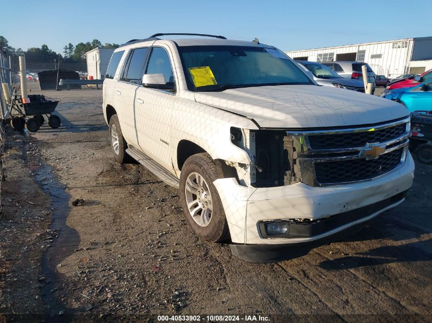 VIN 1FTBR1C85PKA77242 2015 CHEVROLET TAHOE no.1