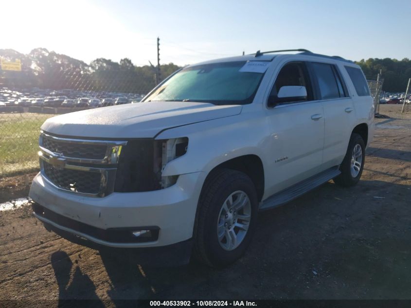 VIN 1FTBR1C85PKA77242 2015 CHEVROLET TAHOE no.2