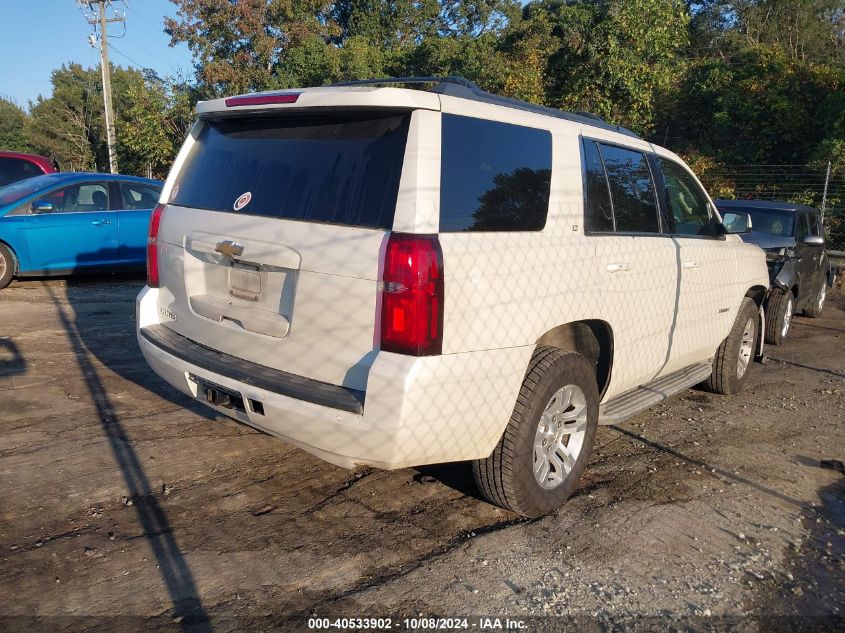 VIN 1FTBR1C85PKA77242 2015 CHEVROLET TAHOE no.4