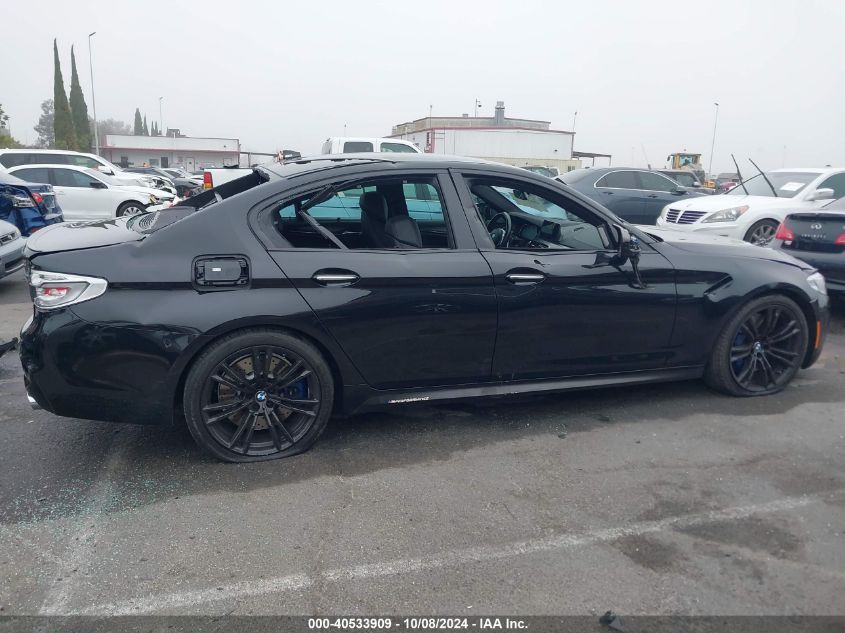 2018 BMW M5 VIN: WBSJF0C54JB282393 Lot: 40533909