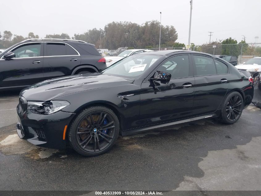 2018 BMW M5 VIN: WBSJF0C54JB282393 Lot: 40533909