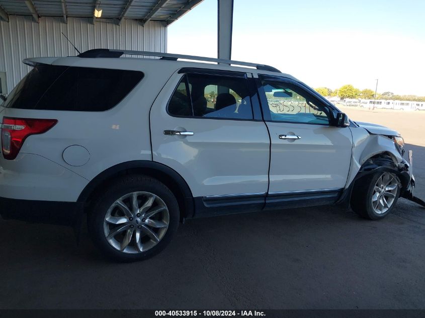 2013 Ford Explorer Xlt VIN: 1FM5K8D81DGC39421 Lot: 40533915