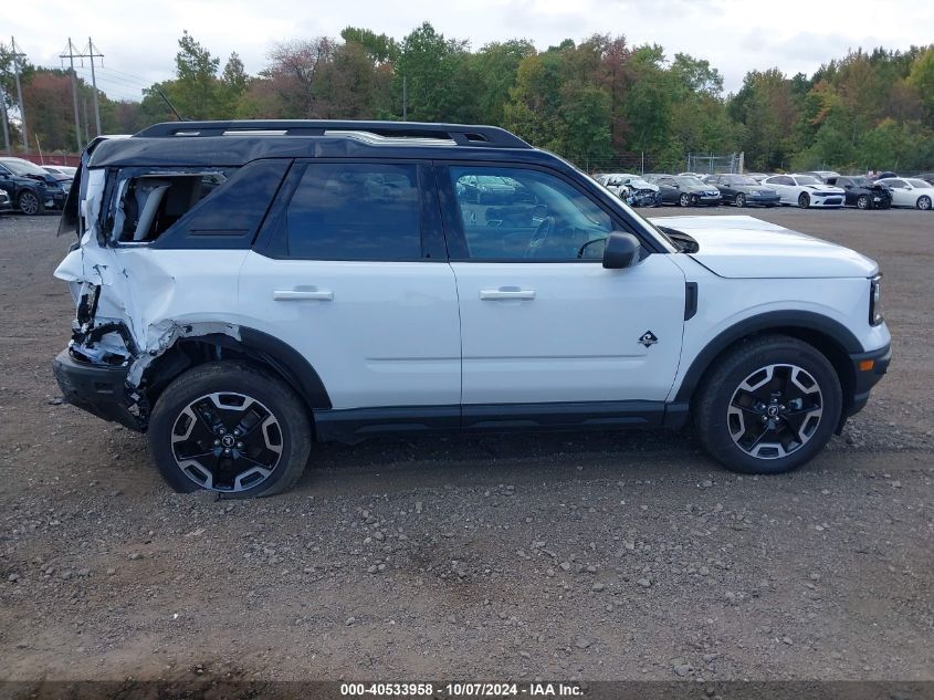 2022 Ford Bronco Sport Outer Banks VIN: 3FMCR9C65NRD37127 Lot: 40533958