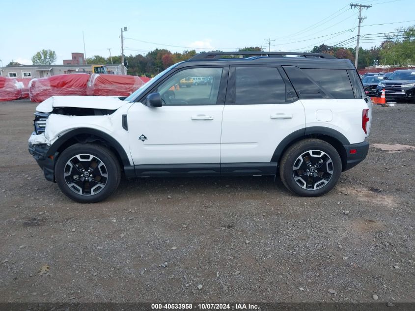 2022 Ford Bronco Sport Outer Banks VIN: 3FMCR9C65NRD37127 Lot: 40533958