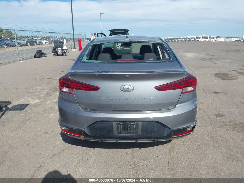 5NPD84LF5KH406556 2019 Hyundai Elantra Sel