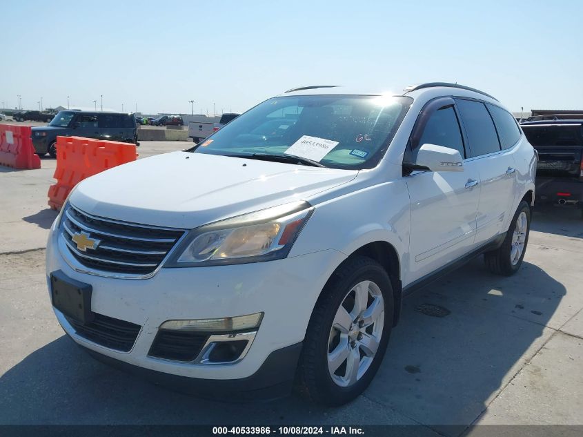 VIN 1GNKRGKD7GJ254940 2016 Chevrolet Traverse, 1LT no.2