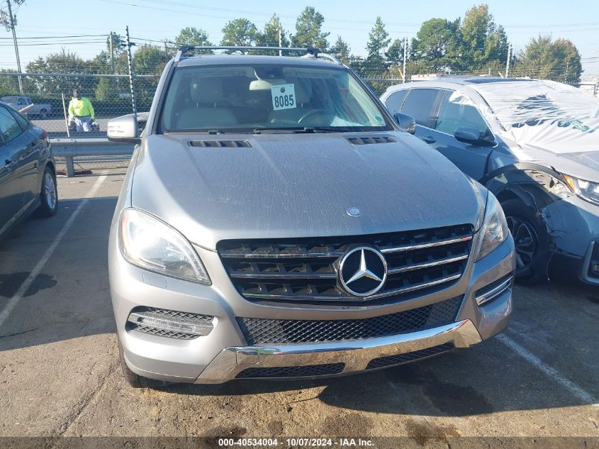 2013 Mercedes-Benz Ml 350 Bluetec 4Matic VIN: 4JGDA2EB7DA258290 Lot: 40534004