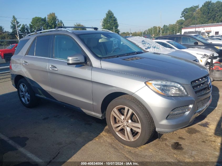 2013 Mercedes-Benz Ml 350 Bluetec 4Matic VIN: 4JGDA2EB7DA258290 Lot: 40534004