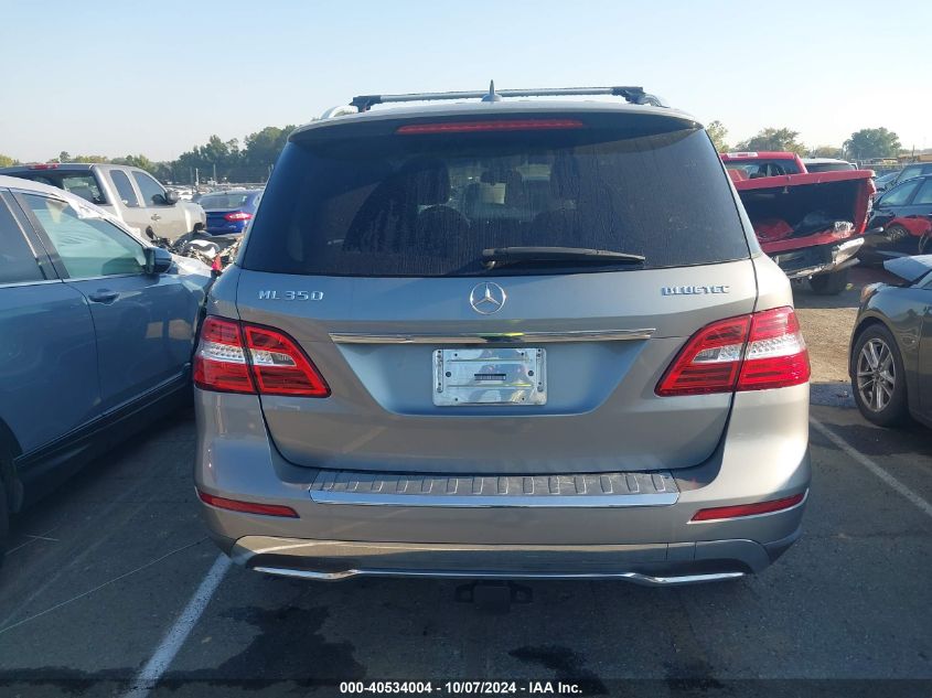 2013 Mercedes-Benz Ml 350 Bluetec 4Matic VIN: 4JGDA2EB7DA258290 Lot: 40534004