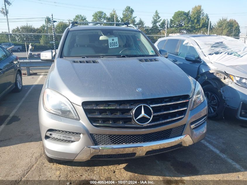 2013 Mercedes-Benz Ml 350 Bluetec 4Matic VIN: 4JGDA2EB7DA258290 Lot: 40534004