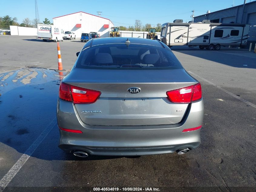 2014 Kia Optima Lx VIN: 5XXGM4A78EG312935 Lot: 40534019