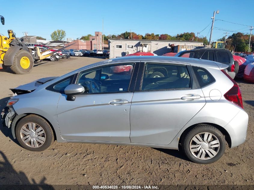 2016 Honda Fit Lx VIN: JHMGK5H53GX029370 Lot: 40534028