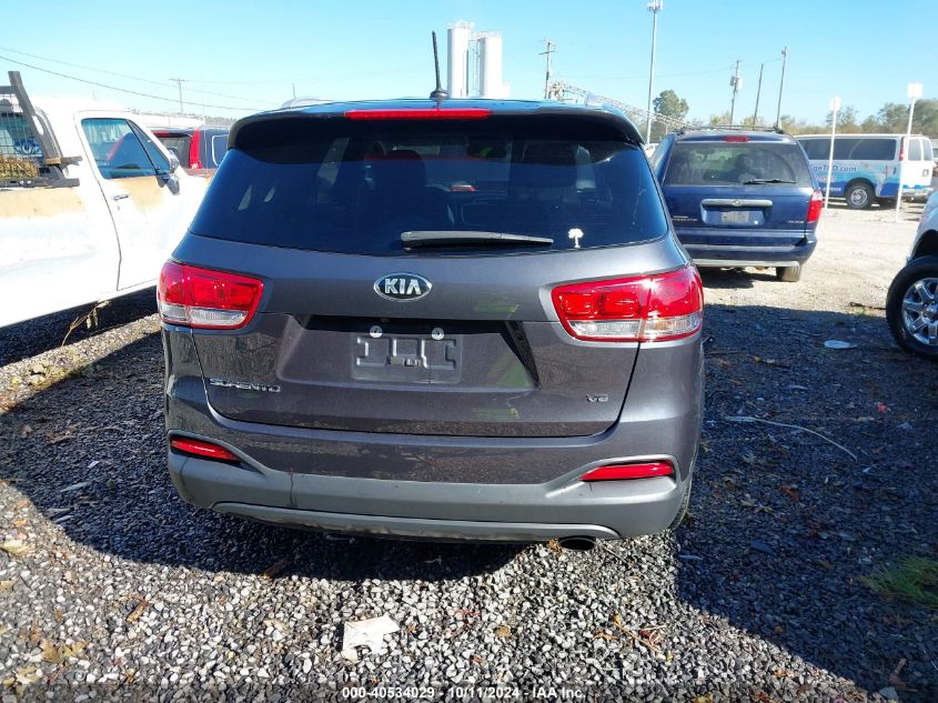 5XYPGDA55JG420313 2018 Kia Sorento Lx/L