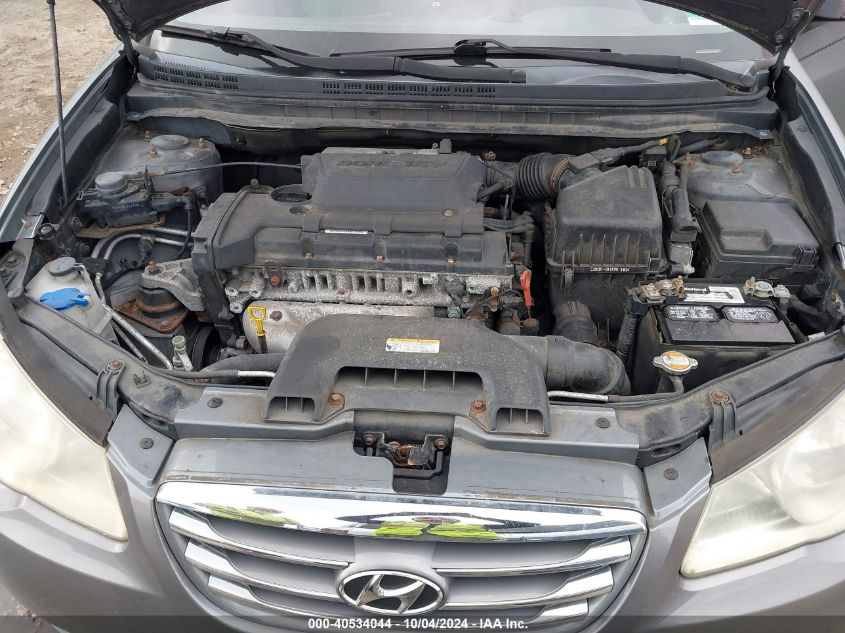 2010 Hyundai Elantra Gls VIN: KMHDU4AD8AU103235 Lot: 40534044