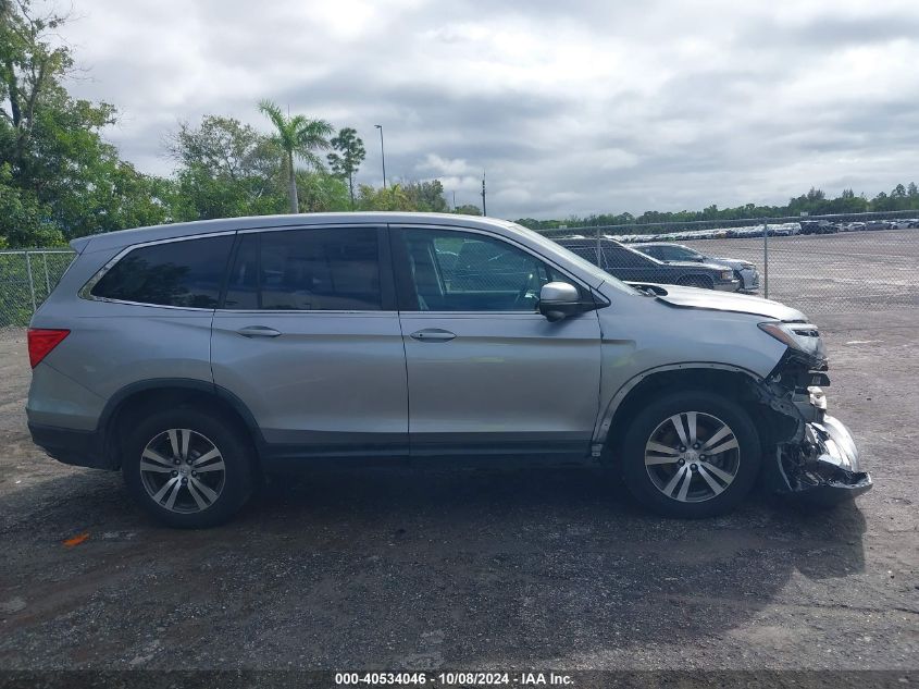 2016 Honda Pilot Exln VIN: 5FNYF6H74GB114083 Lot: 40534046