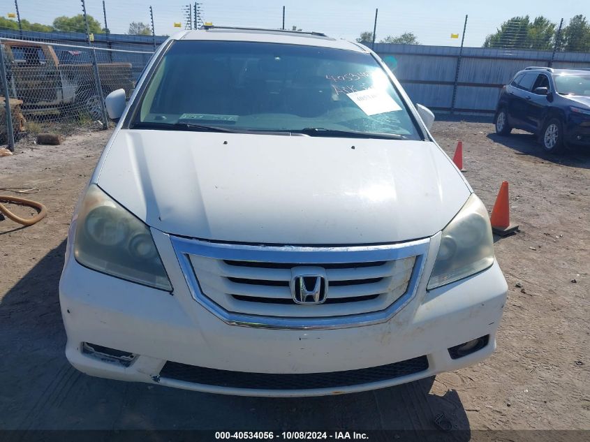 2010 Honda Odyssey Touring VIN: 5FNRL3H90AB055554 Lot: 40534056