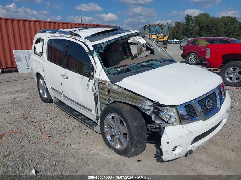 2012 Nissan Armada Platinum VIN: 5N1BA0ND4CN602128 Lot: 40534090