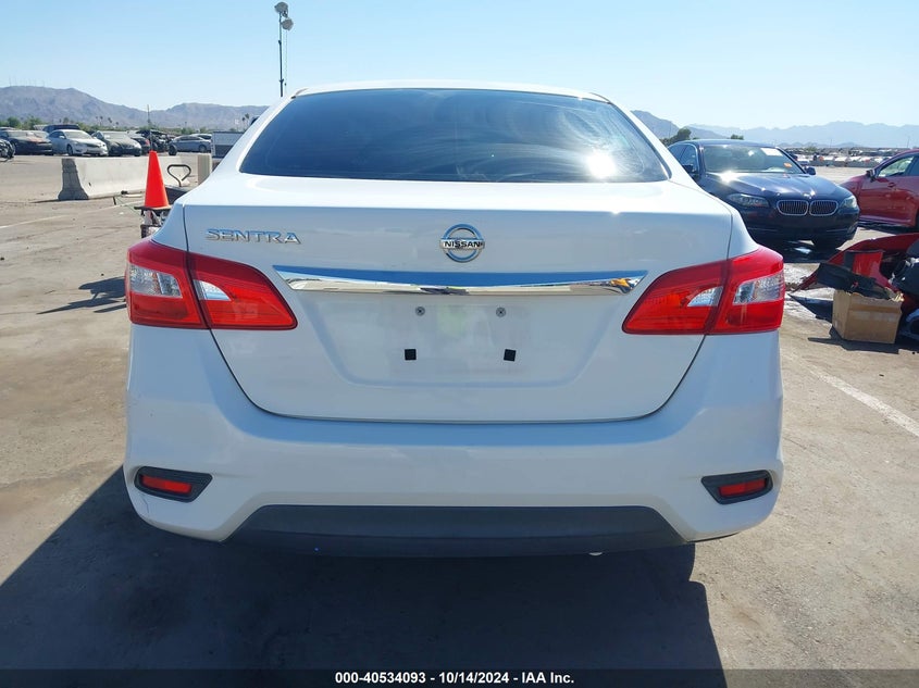 2016 Nissan Sentra S VIN: 3N1AB7AP8GY292969 Lot: 40534093