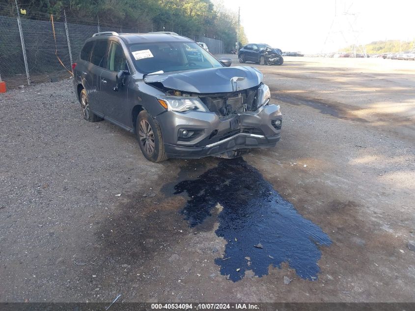 5N1DR2MM3KC616935 2019 Nissan Pathfinder Sv