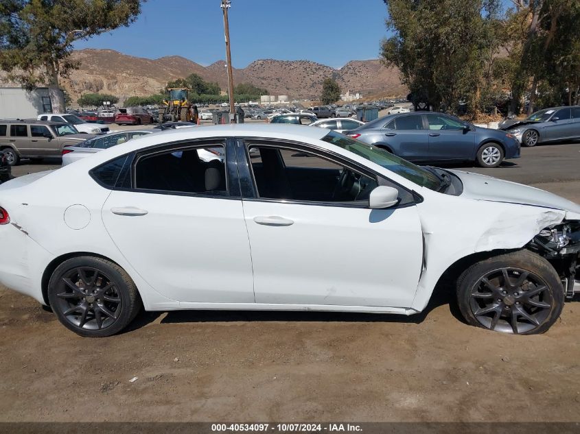 2015 Dodge Dart Se VIN: 1C3CDFAA4FD432821 Lot: 40534097