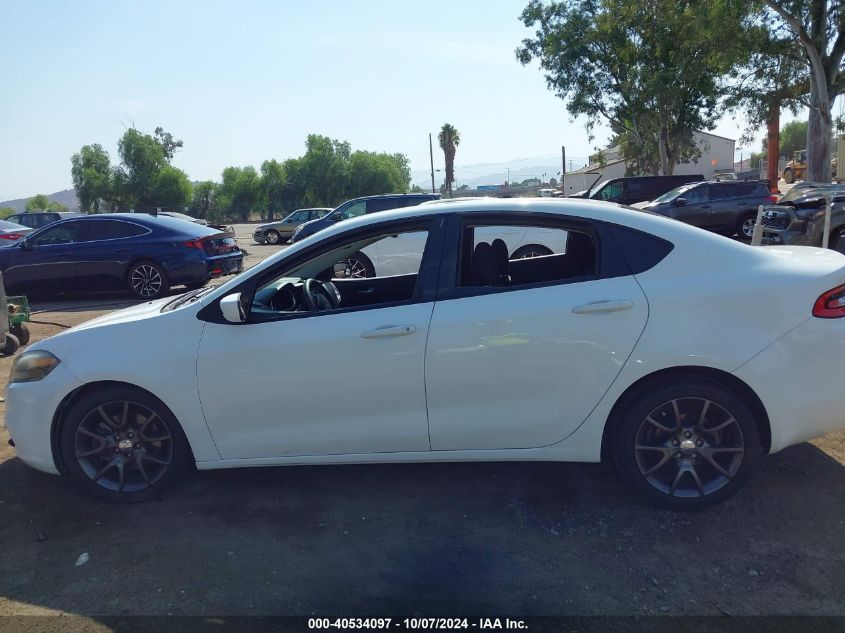 2015 Dodge Dart Se VIN: 1C3CDFAA4FD432821 Lot: 40534097