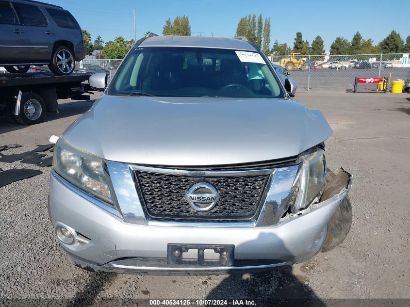 2015 Nissan Pathfinder S/Sv/Sl/Platinum VIN: 5N1AR2MN3FC666249 Lot: 40534125