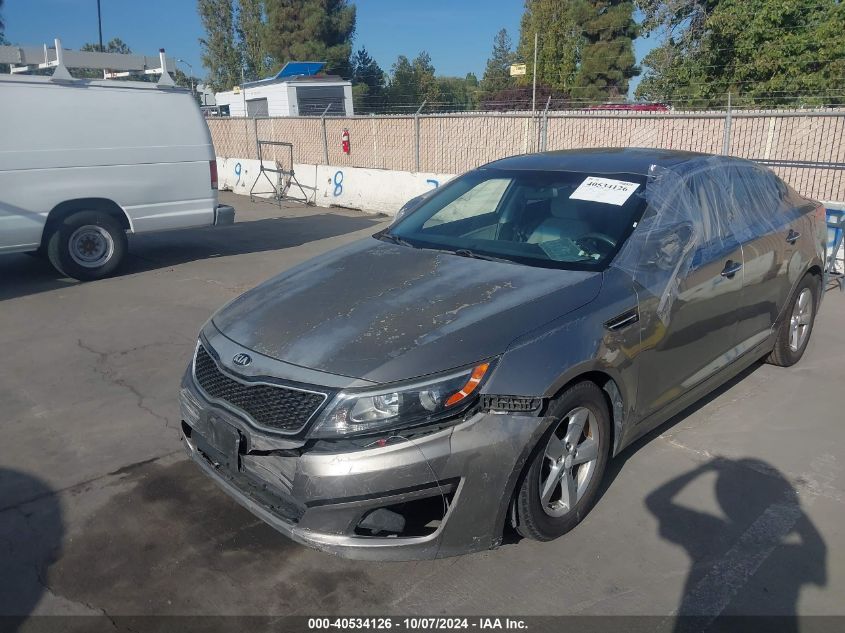 2015 Kia Optima Lx VIN: 5XXGM4A72FG454764 Lot: 40534126