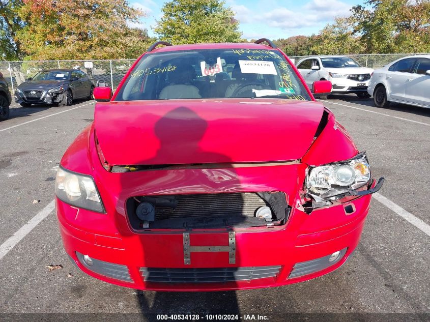 2005 Volvo V50 T5/T5 Awd/T5 Awd M Sr VIN: YV1MJ682652076495 Lot: 40534128