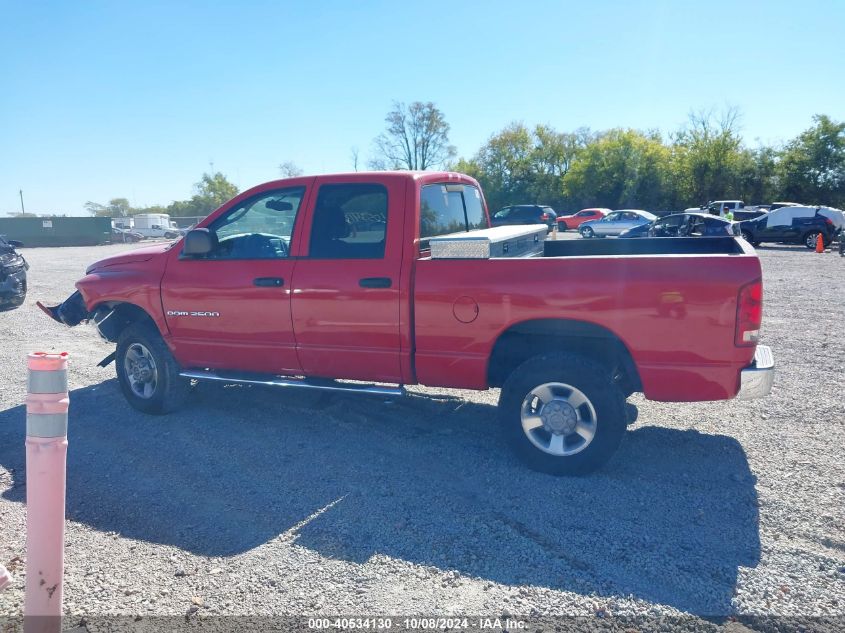 2004 Dodge Ram 2500 Slt/Laramie VIN: 1D7KU28D24J265380 Lot: 40534130