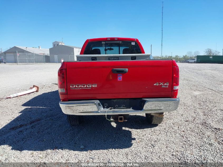 2004 Dodge Ram 2500 Slt/Laramie VIN: 1D7KU28D24J265380 Lot: 40534130