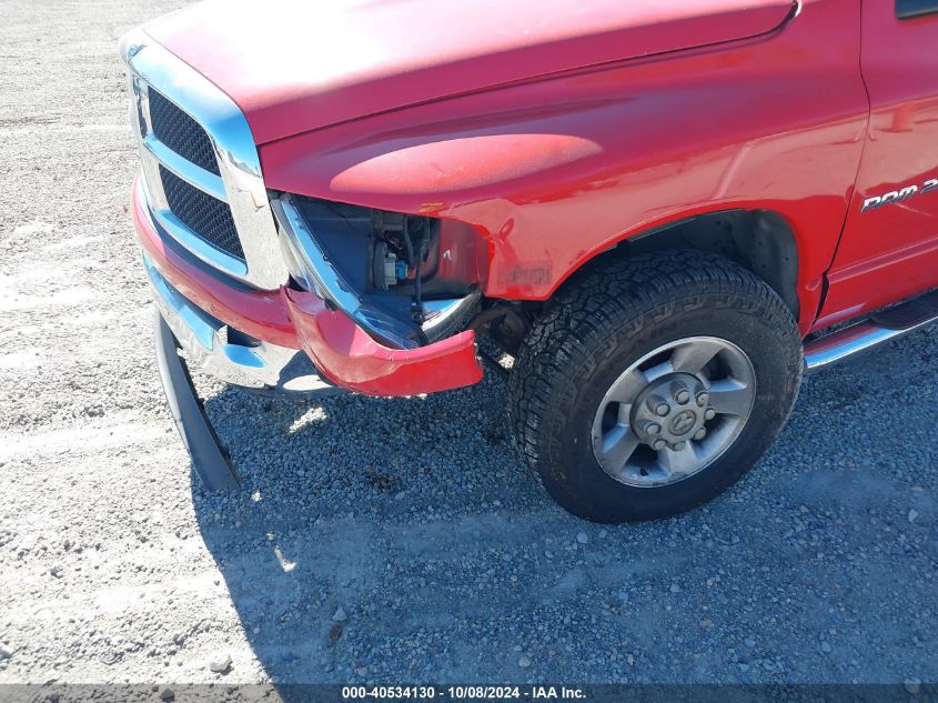 2004 Dodge Ram 2500 Slt/Laramie VIN: 1D7KU28D24J265380 Lot: 40534130