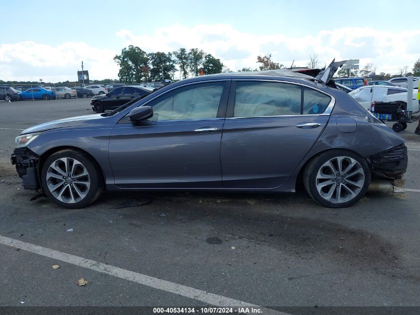 1HGCR2F54EA127774 2014 Honda Accord Sport