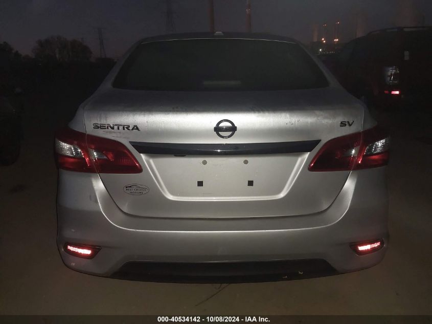 3N1AB7AP0HY407016 2017 Nissan Sentra S/Sv/Sr/Sl