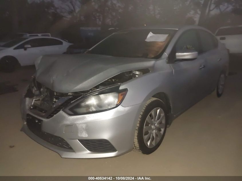 3N1AB7AP0HY407016 2017 Nissan Sentra S/Sv/Sr/Sl