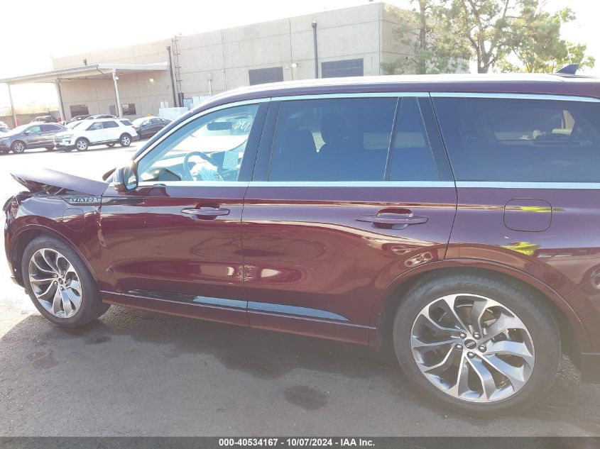 5LMYJ8XY7NNL01300 2022 Lincoln Aviator Grand Touring