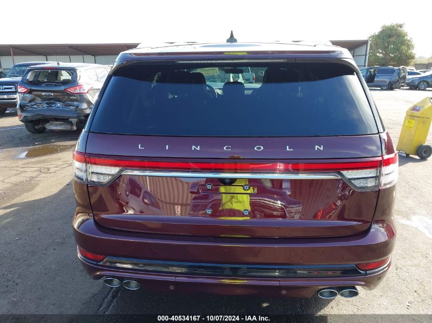 5LMYJ8XY7NNL01300 2022 Lincoln Aviator Grand Touring