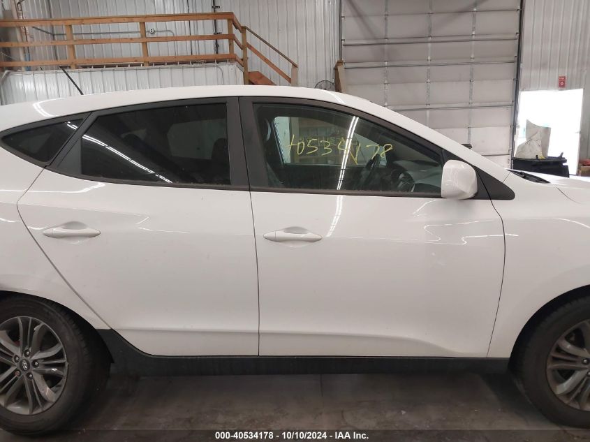 2015 Hyundai Tucson Gls VIN: KM8JTCAFXFU102029 Lot: 40534178