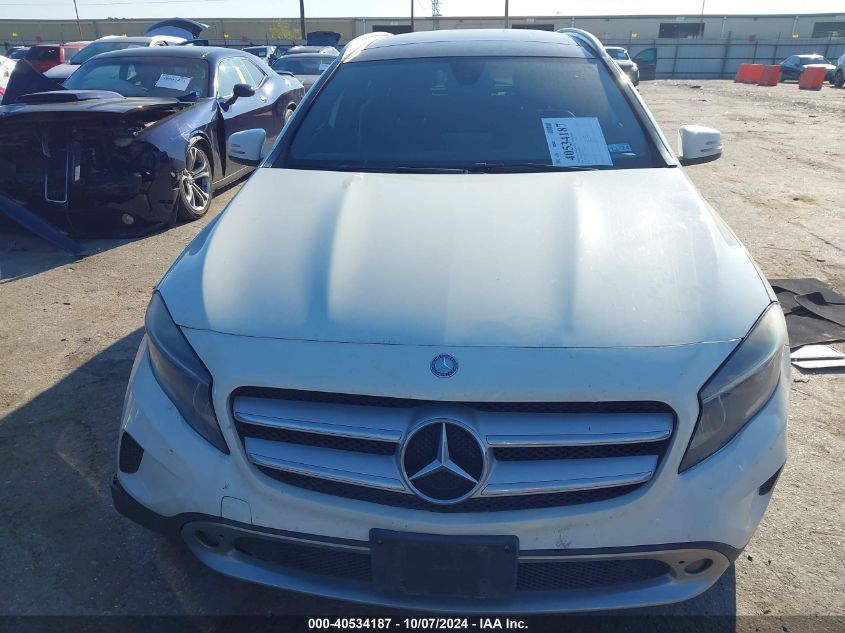 2016 Mercedes-Benz Gla 250 VIN: WDCTG4EBXGJ208346 Lot: 40534187