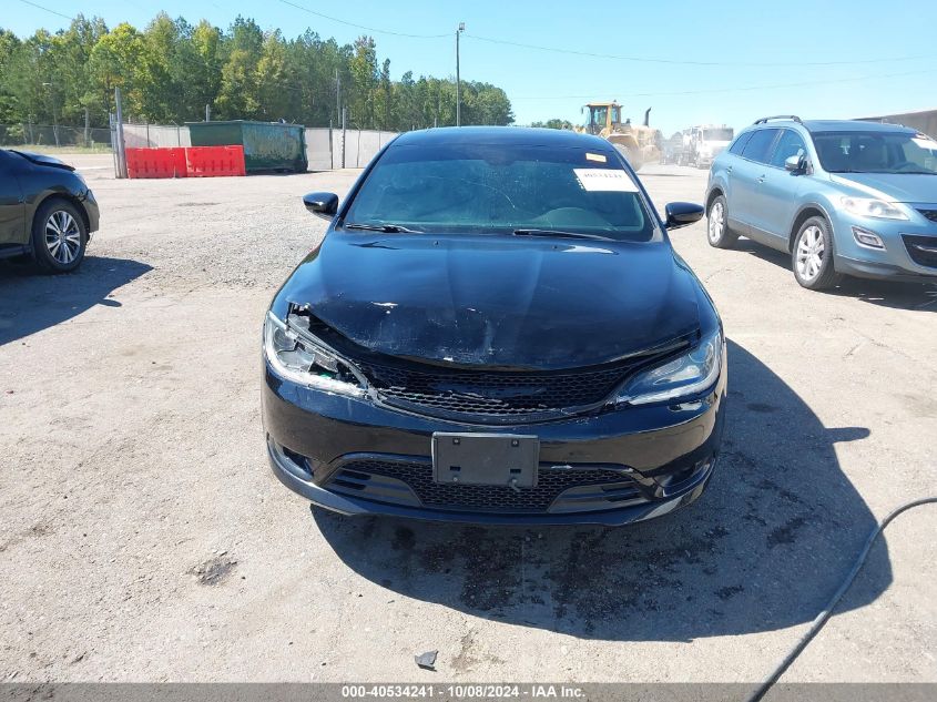 2015 Chrysler 200 S VIN: 1C3CCCBG3FN581025 Lot: 40534241